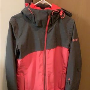 Roxy women’s winter jacket small pink
